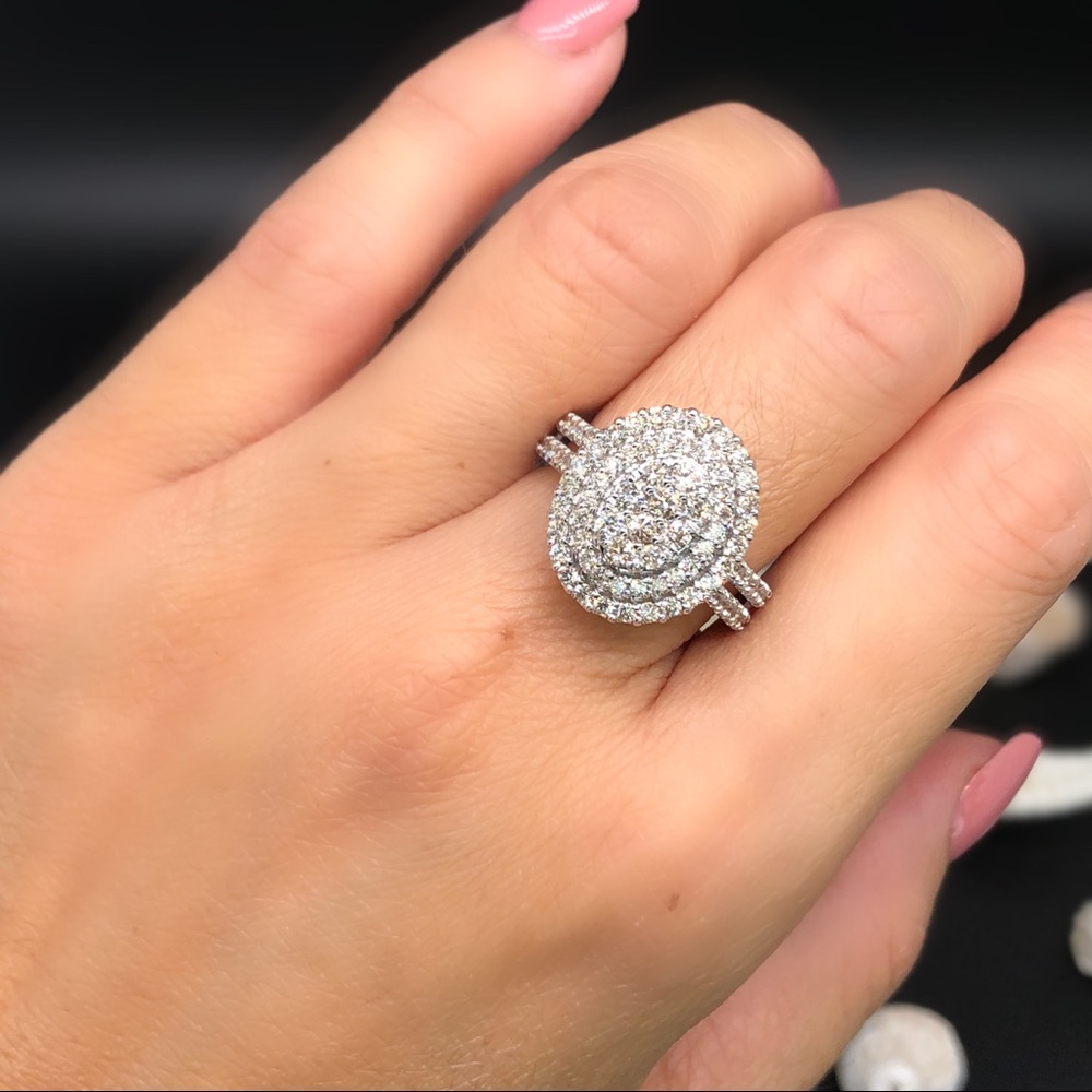 14kt gold 1.5ct Natural Diamond ring with Appraisal